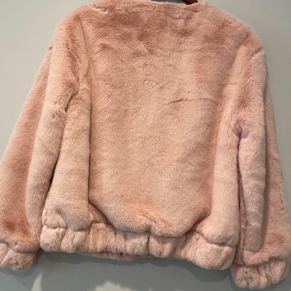 Walter Baker Jackets & Coats Walter Baker Pink Faux Fur Jacket - Picture 4 of 7
